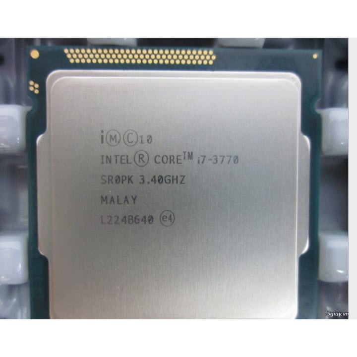 Bộ vi xử lý CPU i7 3770, i7 2600 bảo hành 03 tháng