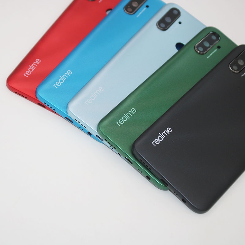 Nắp Lưng Điện Thoại Có Ống Kính Thay Thế Cho OPPO Realme C3 RMX2027