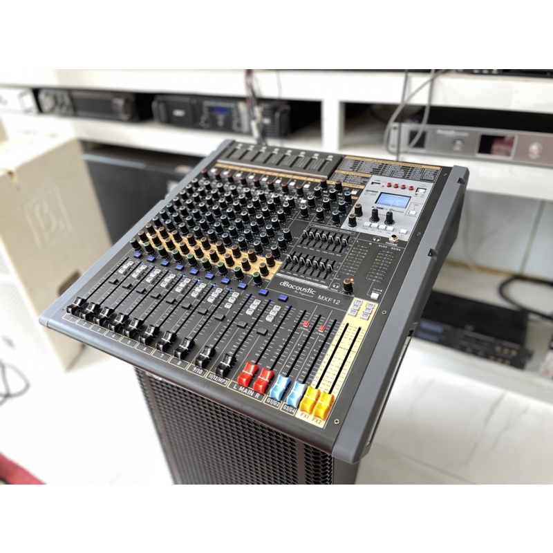 Bàn Mixer dB acoustic MXF12 hàng chính hãng 12 Line