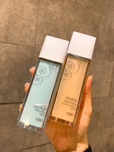 [FREESHIP 50K] Kem nền trang điểm Geo Sempre Happy & Please Liquid Foundation