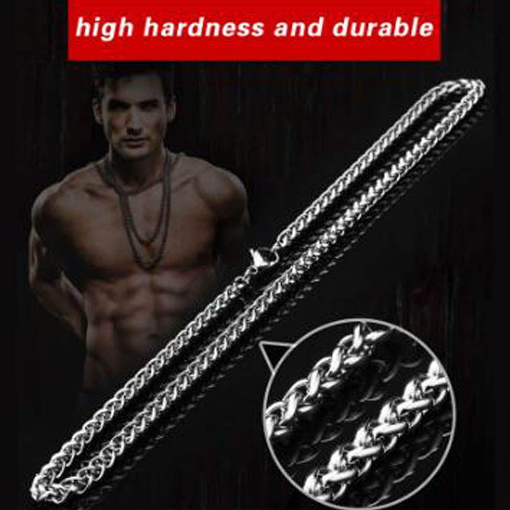 Vòng Cổ Choker Dây Xích Bện Lúa Mì Phong Cách Punk Gothic Thời Trang Cá Tính