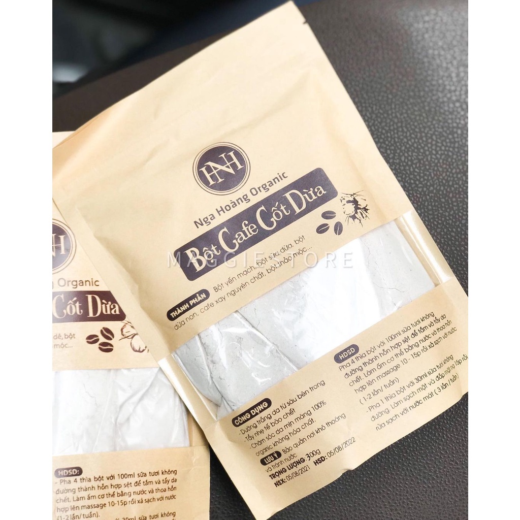 Bột Cafe cốt dừa Nga Hoàng làm sáng da, tẩy da chết | BigBuy360 - bigbuy360.vn