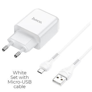 Bộ Củ sạc Hoco C81/C81A-- Micro- TypeC