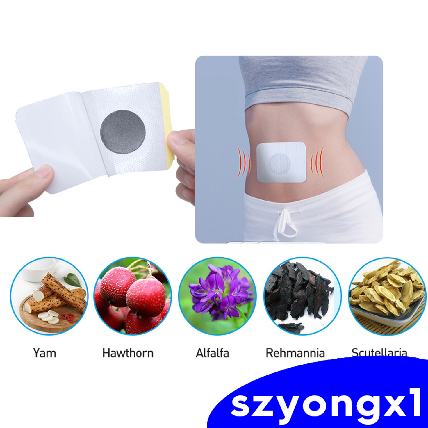 Best sale！ 6 Pcs/1Bag Diabetes Plasters Natural Herbs Diabetic Plaster Diabetes Patch