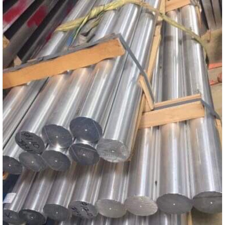 Thanh nhôm đặc phi 80mm ( đường kính 80mm ) dài 30cm