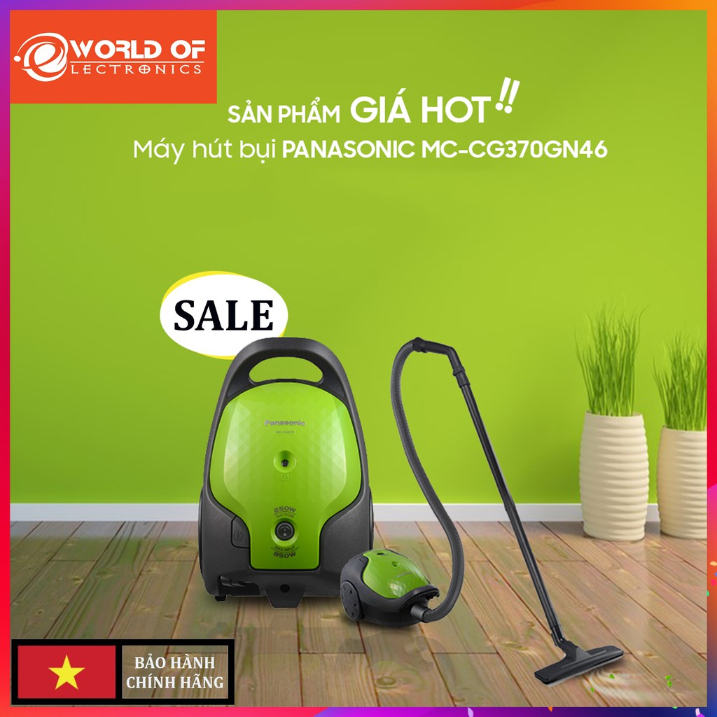 Máy hút bụi gia đình Panasonic MC-CG370GN46