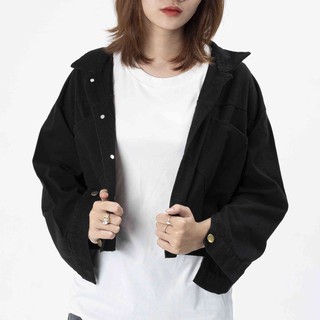 Áo khoác kaki nữ xẻ sau nhiều màu cá tính phong cách ulzzang chống nắng standbyshop888