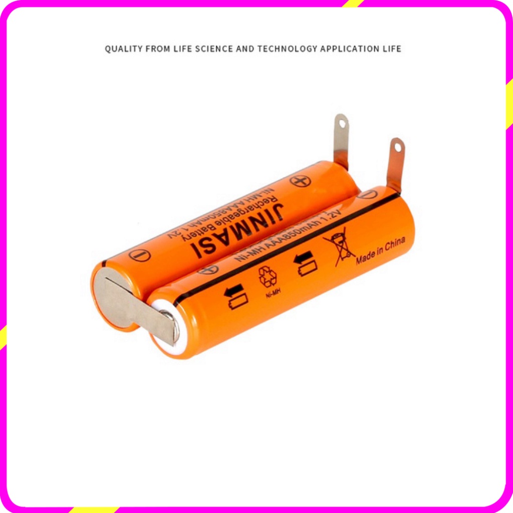 Pin Ni-MH 2.4V, 850mAh dùng cho máy cạo râu Philips JM02 - Hàng Chính Hãng