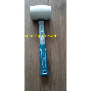Total - THT76836 Búa cao su 220G 8OZ Đầu Trắng