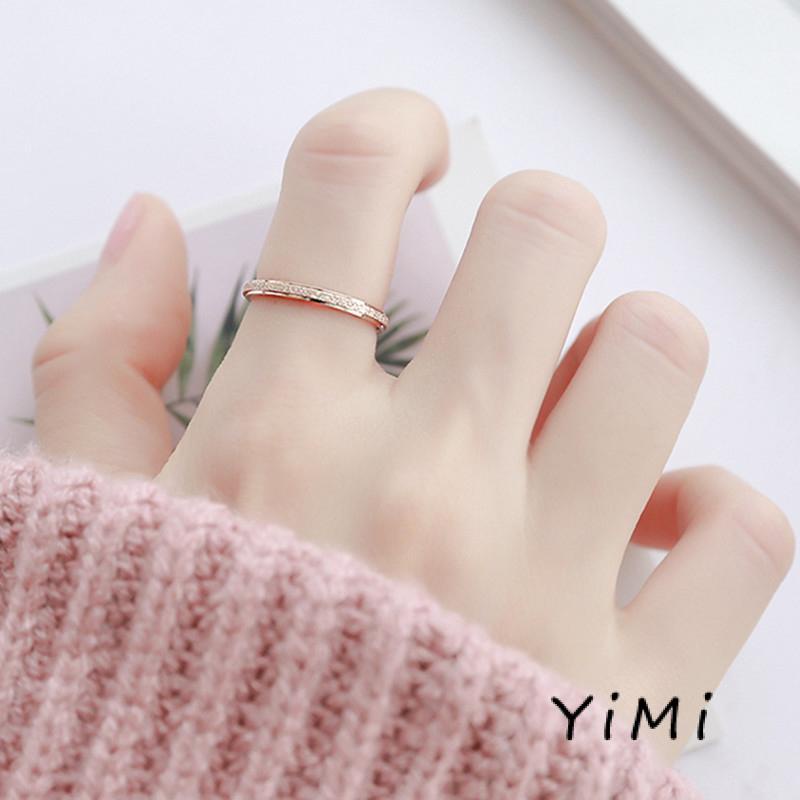Nhẫn Đôi Mạ Vàng 18K Thời Trang Chống Gỉ