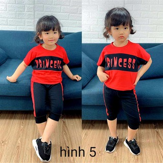 Bộ thể thao siêu phẩm cho bé gái - Quần áo trẻ em