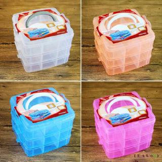 Hộp Nhựa 3 Tầng Đựng Trang Sức Tiện Lợi