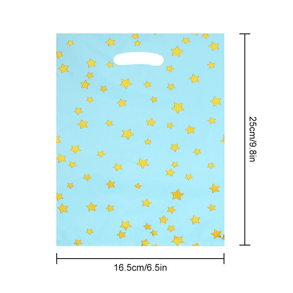 Set 10/20/50 túi phim nhôm ngôi sao 5 cánh diy đựng kẹo chất lượng cao tặng trẻ trong tiệc cưới tắm em bé