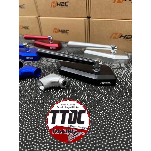 Kiếng H2C mẫu 744 gắn mọi loại xe