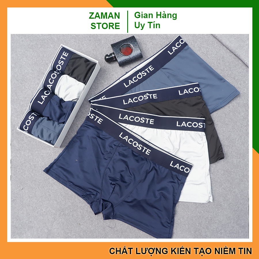 Quần sịp đùi nam mềm mịn thoáng mát, Quần lót nam đùi co giãn 4 chiều mặc cực thoải mái - Zaman