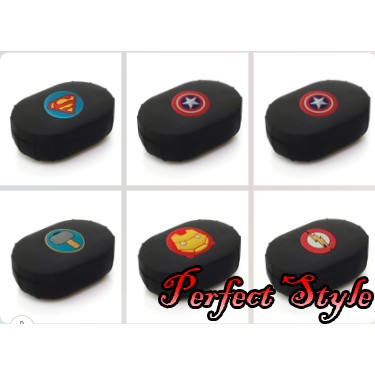 Bao silicon tai nghe Redmi Airdots logo Avenger - Case bọc hộp sạc Xiaomi Redmi Airdots logo Avenger