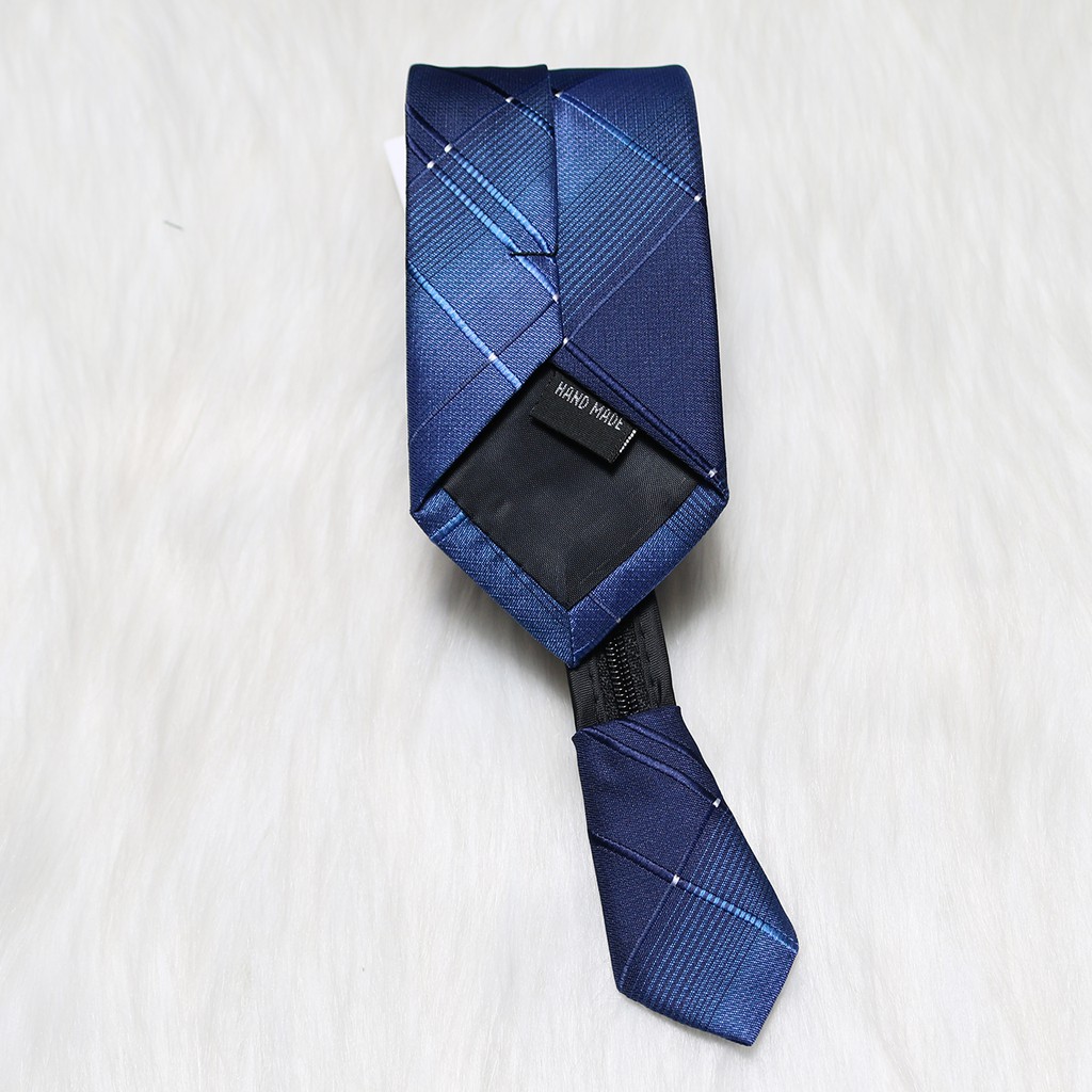 Cà vạt nam KING caravat hàn quốc văn phòng công sở thắt sẵn bản nhỏ 6cm vải silk lụa cao cấp giá rẻ C020