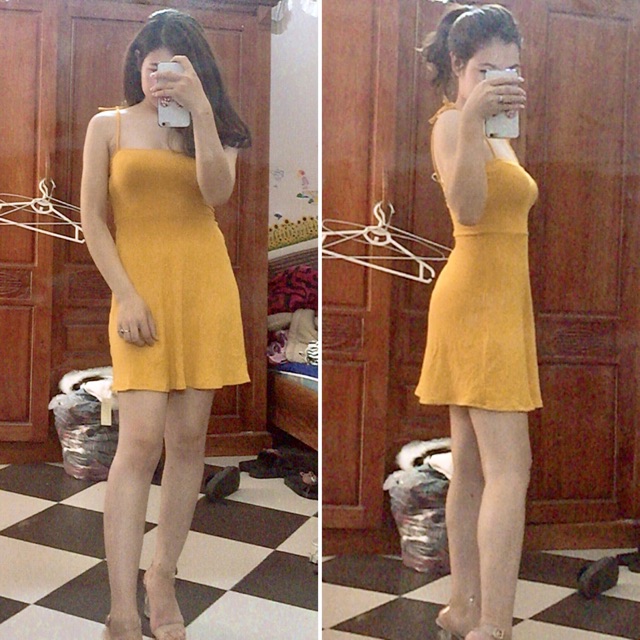 Váy 2 dây f21 xuất dư | BigBuy360 - bigbuy360.vn