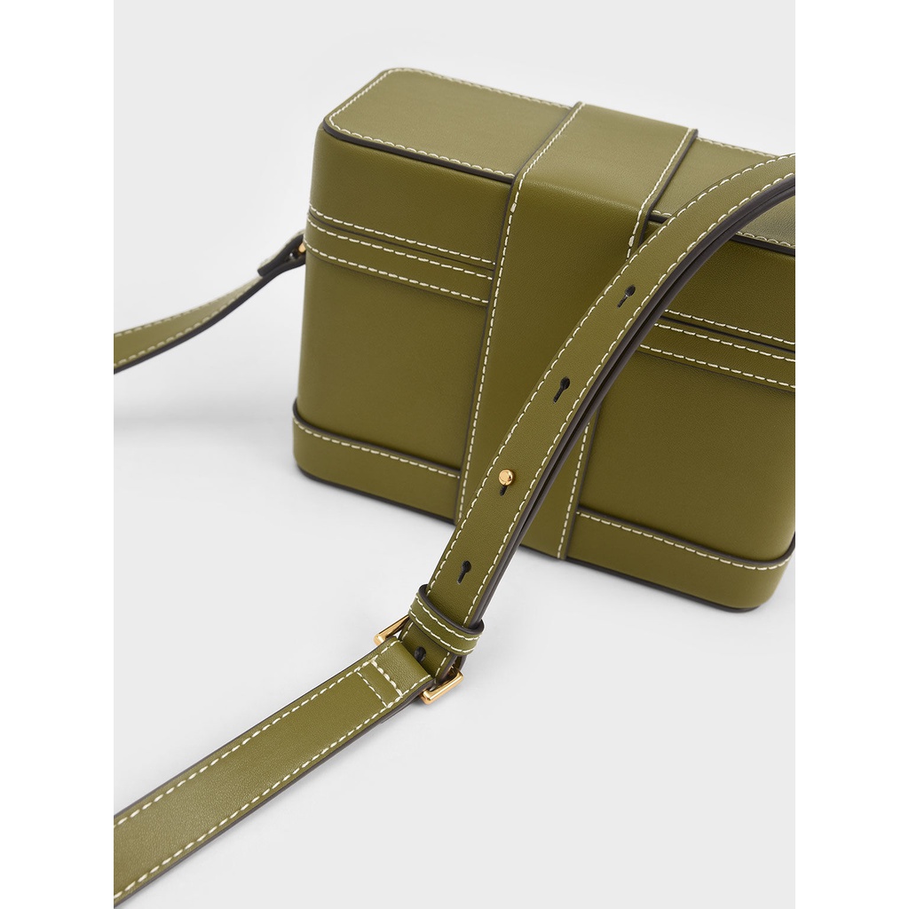 Ck2-80701182 Charles & KEITH Túi Đeo Chéo Thời Trang Hàn Cho Nữ