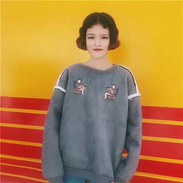 Áo nỉ lót lông