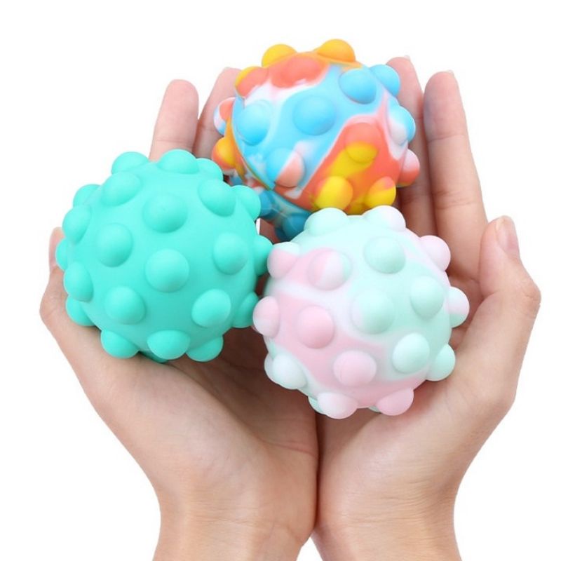 Bóng pop it giúp thư giãn, giảm căng thẳng stress Kumi toys