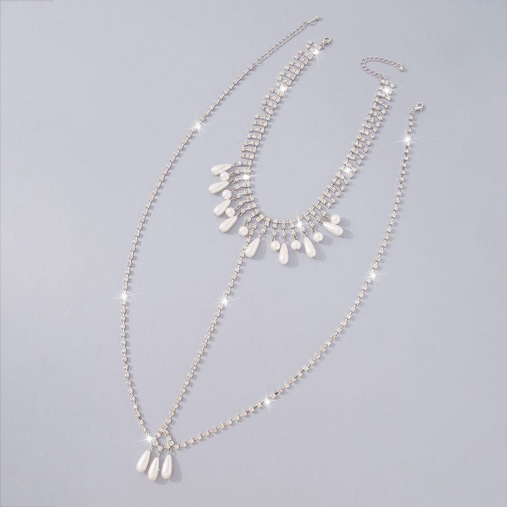 Vòng cổ Phong Cách Hàn Quốc Đơn Giản Sang Trọng Cho Nữ|Dây Xích Đeo Hông / Thắt Lưng Thời Trang Cá Tính