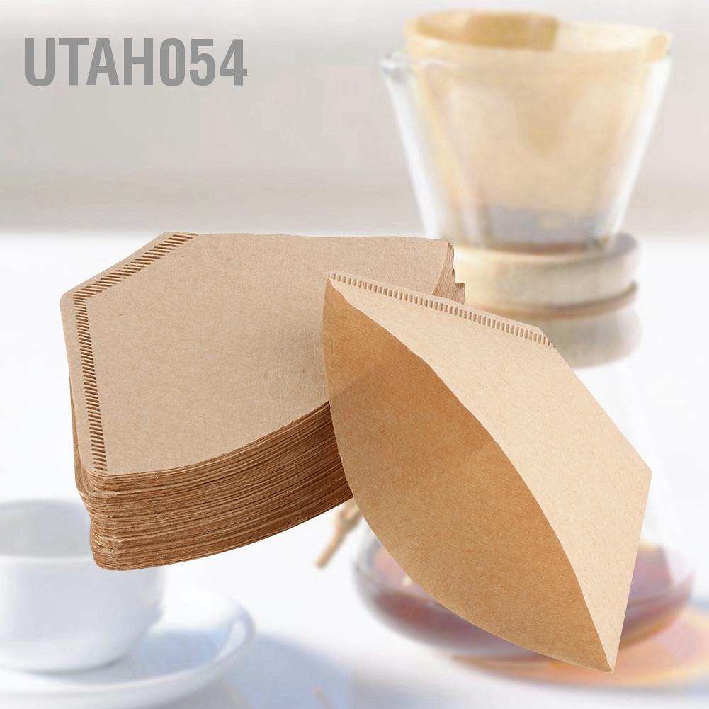 Utah054 100x Giấy lọc cà phê không tẩy trắng