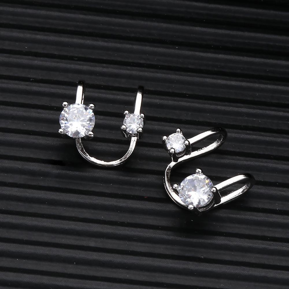 Khuyên Đeo Vành Tai Không Xỏ Thời Trang Dự Tiệc Cho Nam Và Nữ