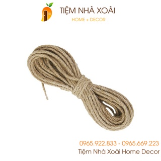 Dây thừng Dây Gai trang trí Decor, treo ảnh, làm đồ hand made