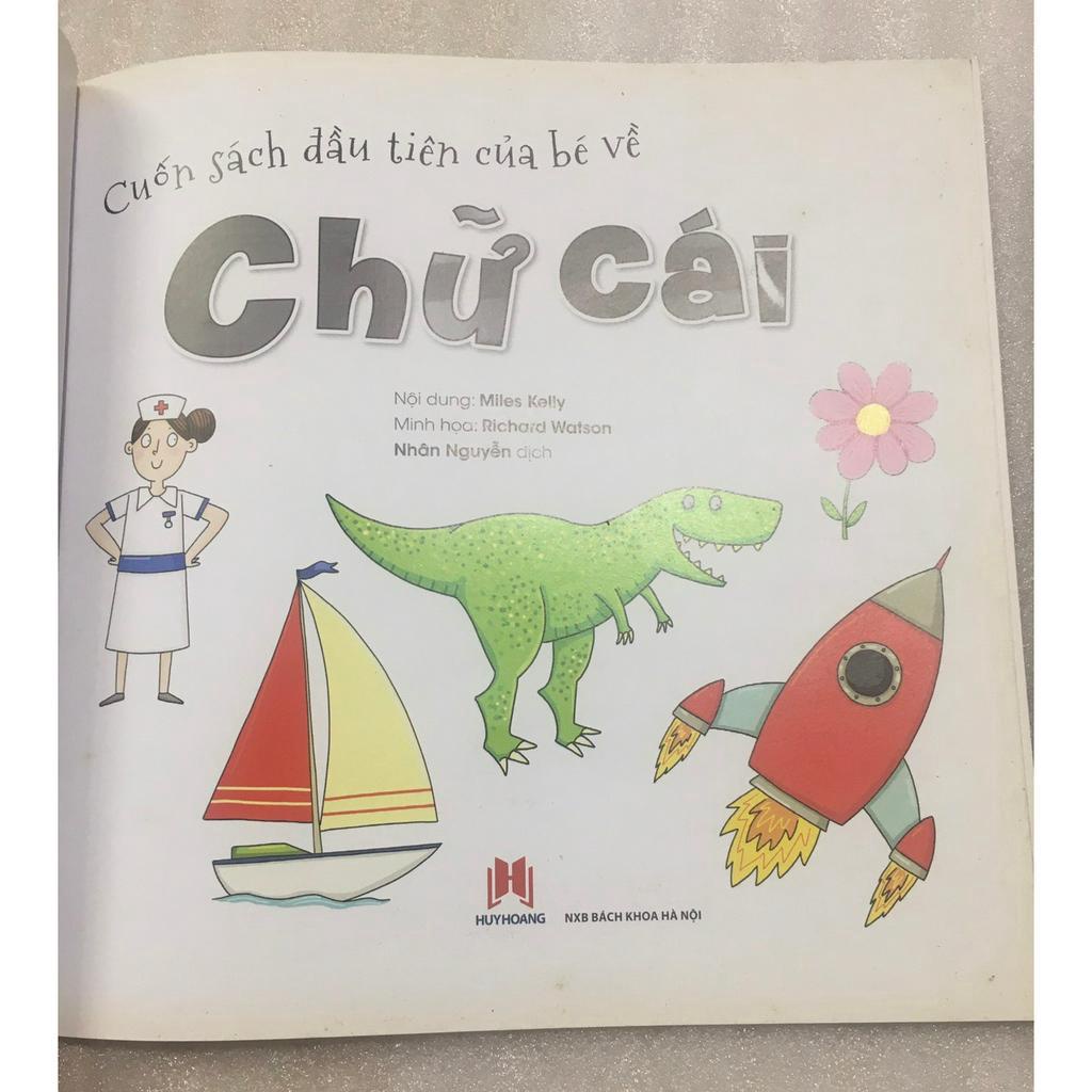 Sách - cuốn sách đầu tiên của bé về con số , cuốn sách đầu tiên của bé về chữ cái