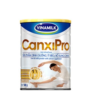 Sữa bột Vinamilk CanxiPro - Hộp thiếc 400g