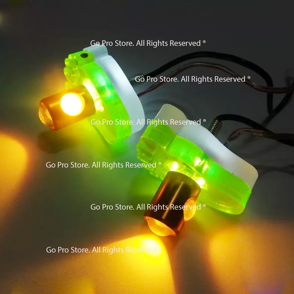 Bộ Đèn Xi Nhan HÌNH BÀN CHÂN LED 2 TẦNG