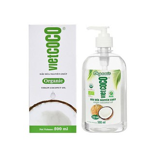 Dầu Dừa Organic Vietcoco Chai Vòi 500ml