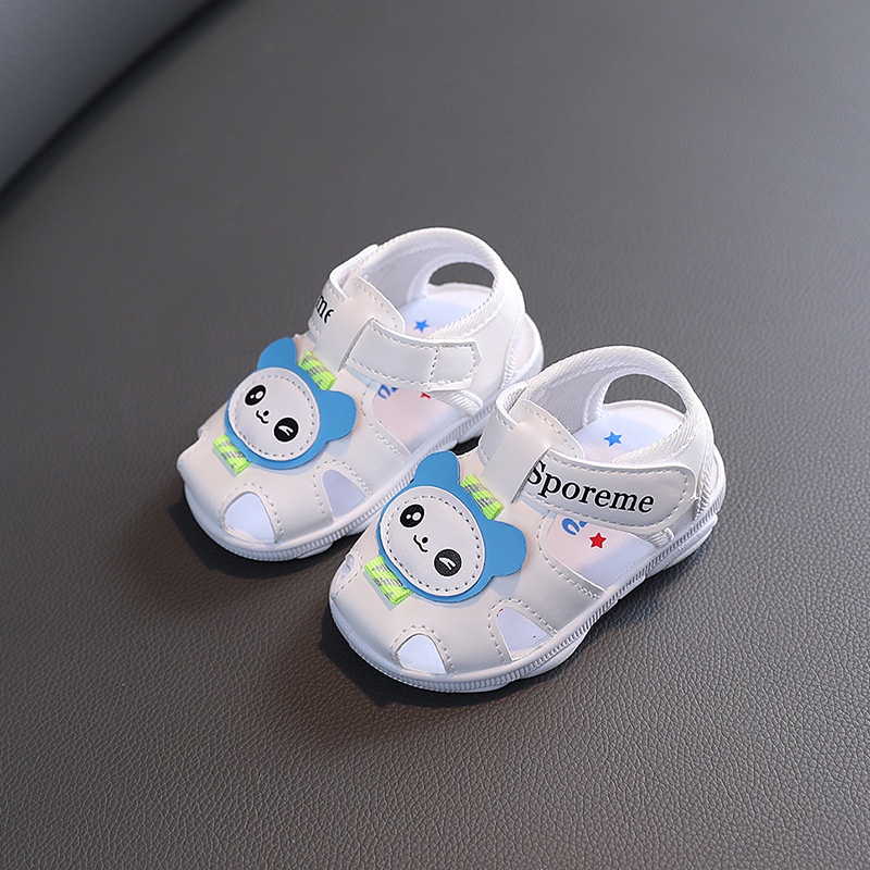 GIÀY SANDAL KÊU TIT TIT CHO BÉ TRAI BÉ GÁI 6-36 THÁNG. XĂNG ĐAN QUAI HẬU CHO BÉ TẬP ĐI. BABY LINK