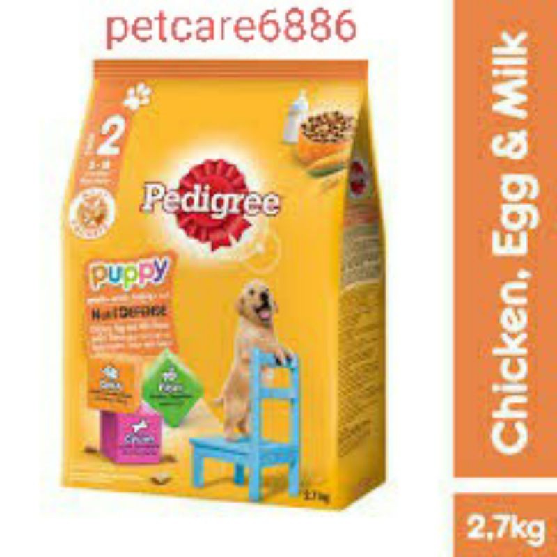 Thức ăn chó con pedigree vị gà và trứng sữa 1.3kg