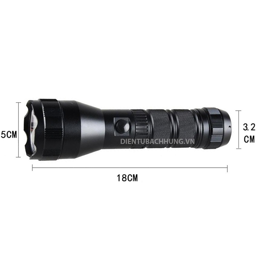 Đèn pin wasing WFL-H12 CREE LEDs XM-L2-U2 10W 1000Lumens