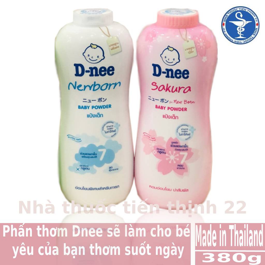 Phấn Thơm D-nee 380 g Thái Lan