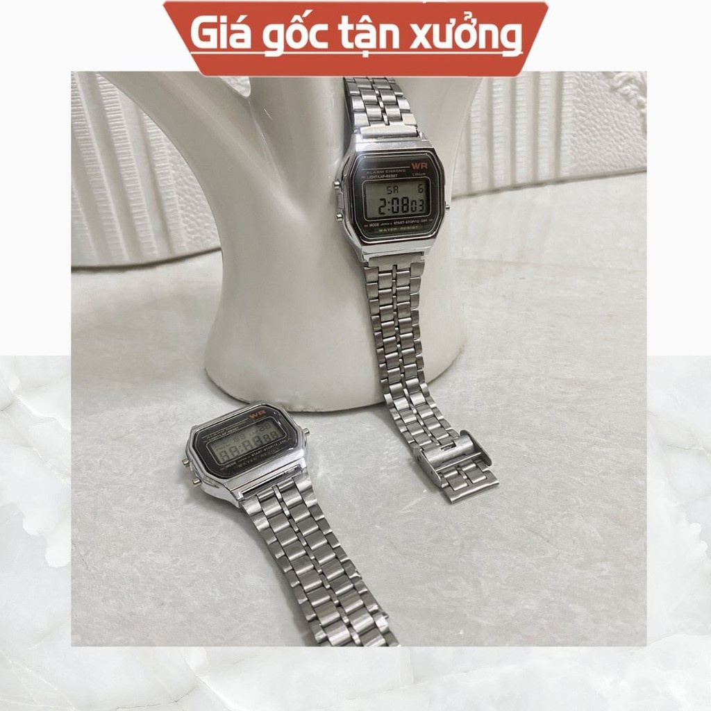Đồng hồ đeo tay WR nam nữ unisex dây hợp kim màu bạc và vàng gold thời trang [ ẢNH THẬT TỰ CHỤP - RẺ VÔ ĐỊCH