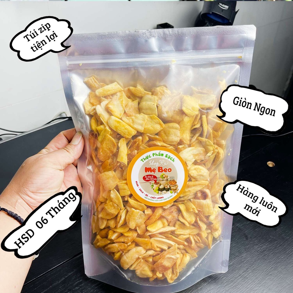 500Gr Mít sấy vụn Đà Lạt giòn ngon chuẩn vị