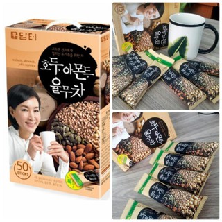 COMBO 4 HỘP Bột ngũ cốc dưỡng Hàn Quốc Damtuh 50 gói * dinh18g (900)