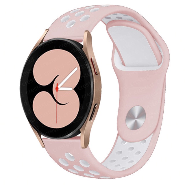 Dây Đeo Silicon 20mm 22mm Cho Đồng Hồ Thông Minh Samsung Galaxy watch 4 44mm 40mm 3 active 2 Gear S3 HUAWEI watch GT 2 2e pro 3