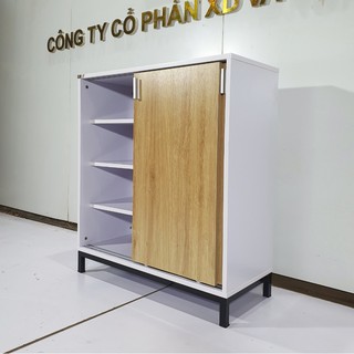 Tủ giày gỗ, tủ đựng giày dép cửa lùa hiện đại, tiện dụng nhỏ gọn 90*80cm (TG-17)