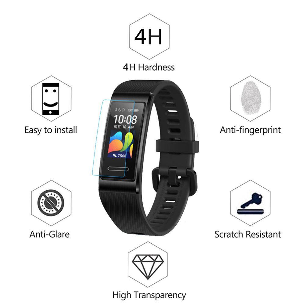 Miếng Dán Cường Lực Bảo Vệ Màn Hình Bằng TPU Mềm Trong Suốt HD Cho Đồng Hồ Thông Minh Huawei Band 4 4 Pro