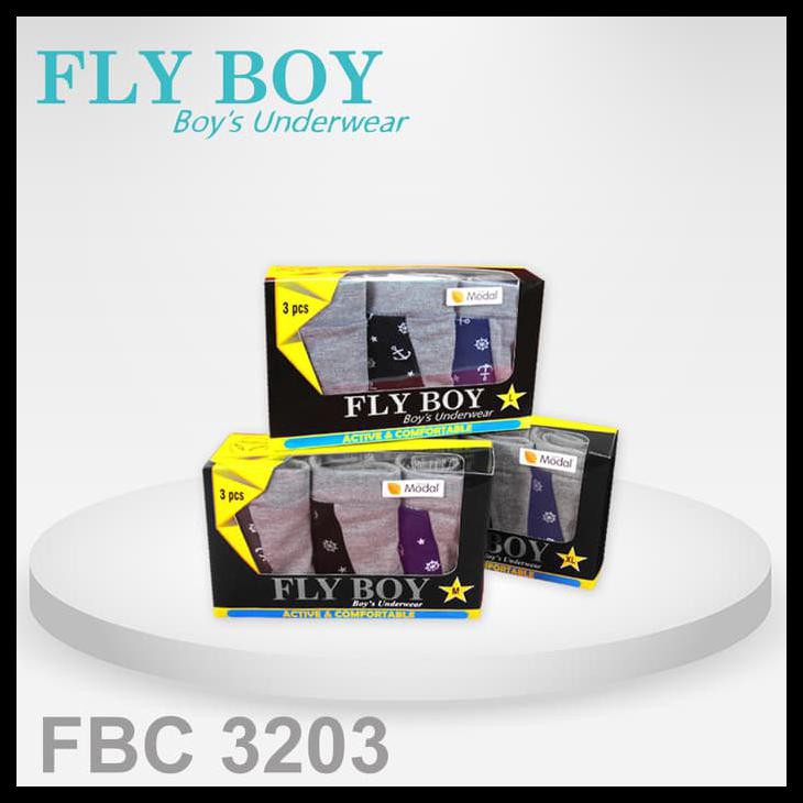 Flyboy Quần Lót Midi Cho Bé Trai | Fbc 3203-12 - 13