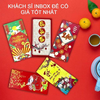 Freeship 50k__lì xì tết canh tý 2020, lì xì hot trend, bao lì xì được chọn hình