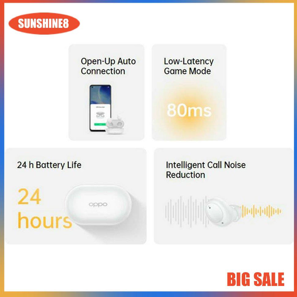 【SUN】Wireless Earphone For OPPO Enco Air Lite Wireless Earphone Noise Canceling