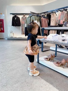 Quần legging lửng bé gái đủ size
