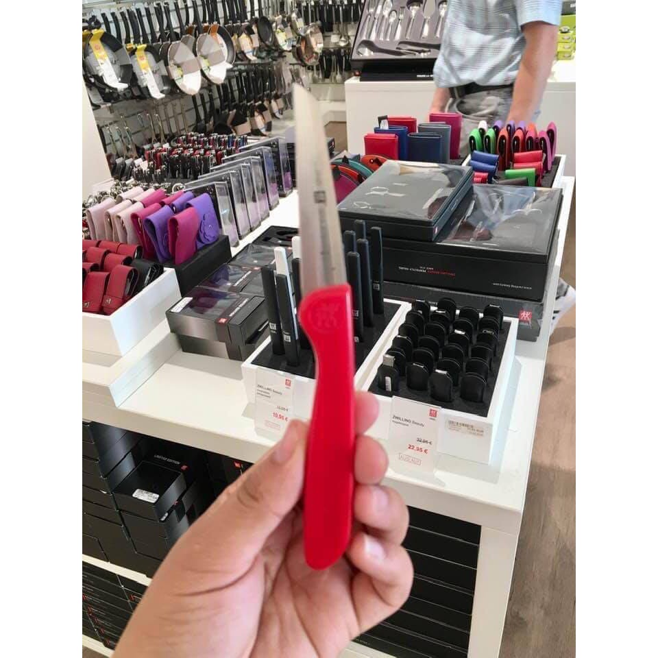 Dao gọt tỉa hoa quả Zwilling siêu thích màu đỏ siêu đẹp MADE IN SPAIN HolCim Kênh Xây Dựng