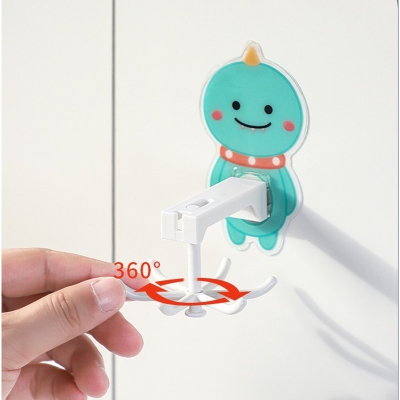 Móc treo đồ gắn tường hình động vật hoạt hình dễ thương thân thiện với môi trường