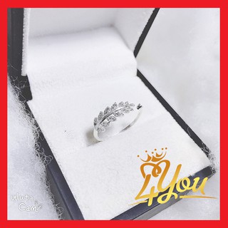 💖FREESHIP50K - Nhẫn bạc nữ - Nhẫn lá nguyệt quế xinh , bạc 925 chuẩn cao cấp